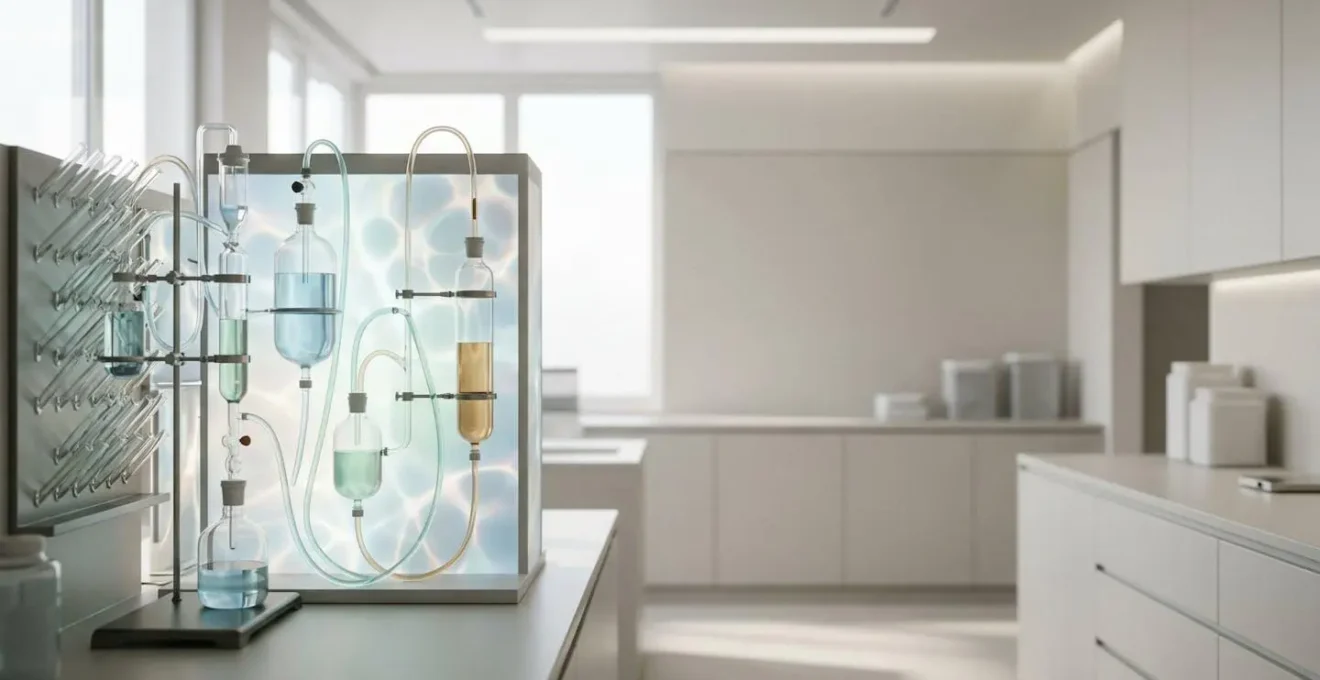 Microscopic visualization of healthy mitochondria regenerating cellular energy in human tissue