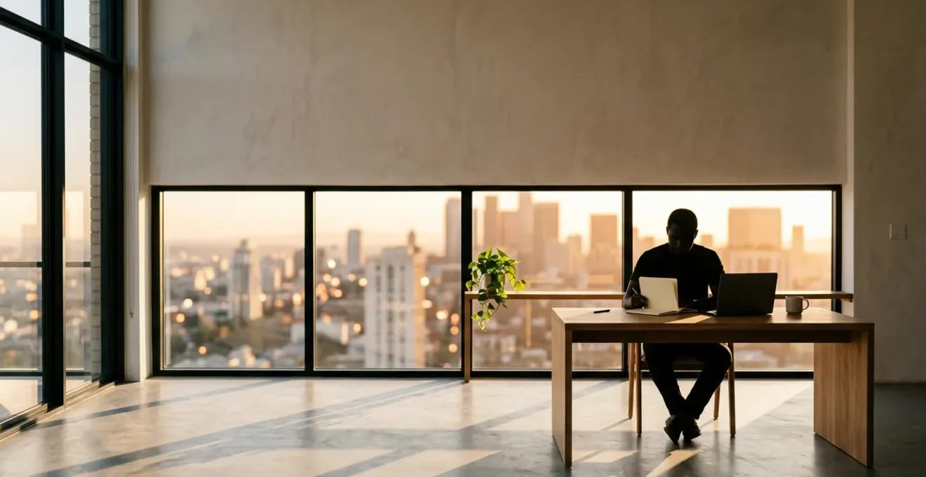 Professional engaged in continuous learning while balancing full-time work commitments