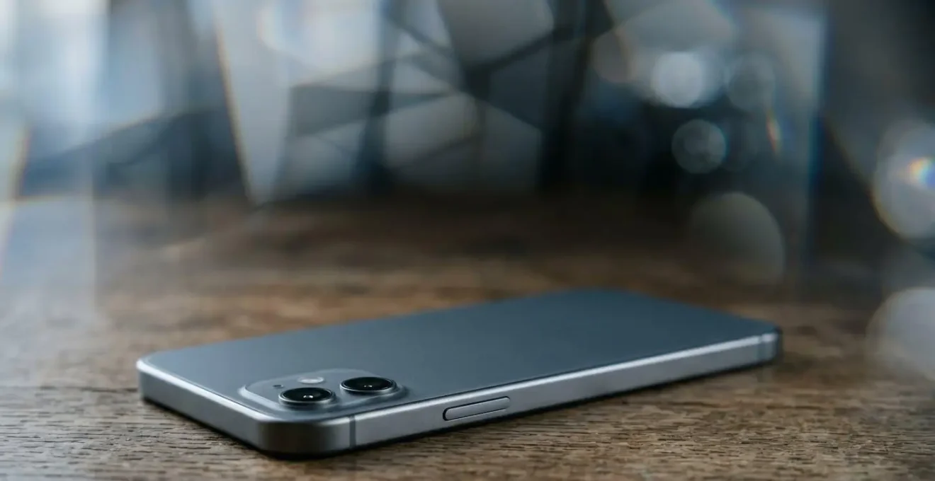 Abstract visual metaphor showing the invisible pull of technology on human attention and focus